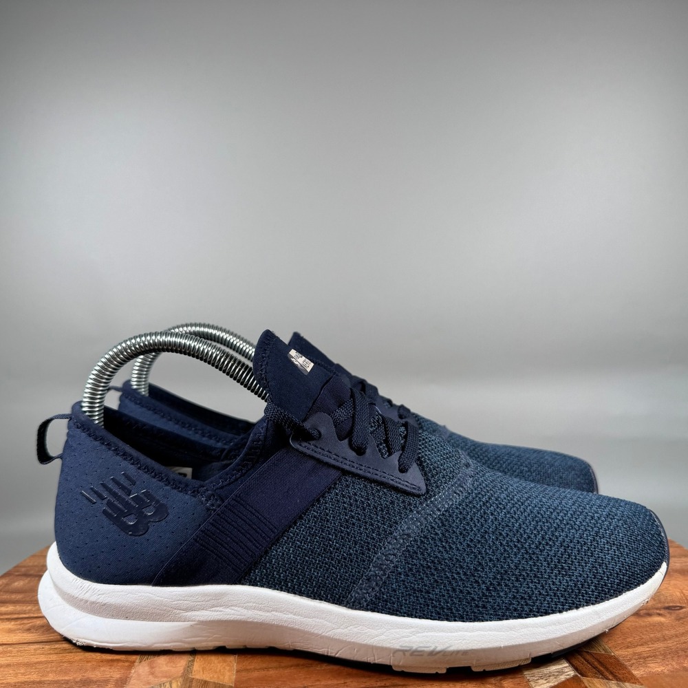 New Balance FuelCore Nergize Womens 8 Navy Blue Running Shoes WXNRGPH REVlite